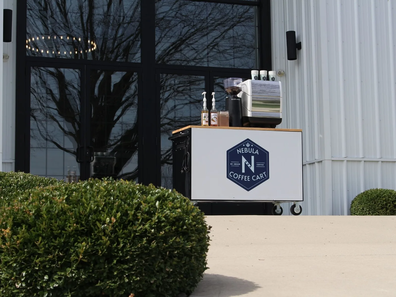 Coffee cart service for employee appreciation event