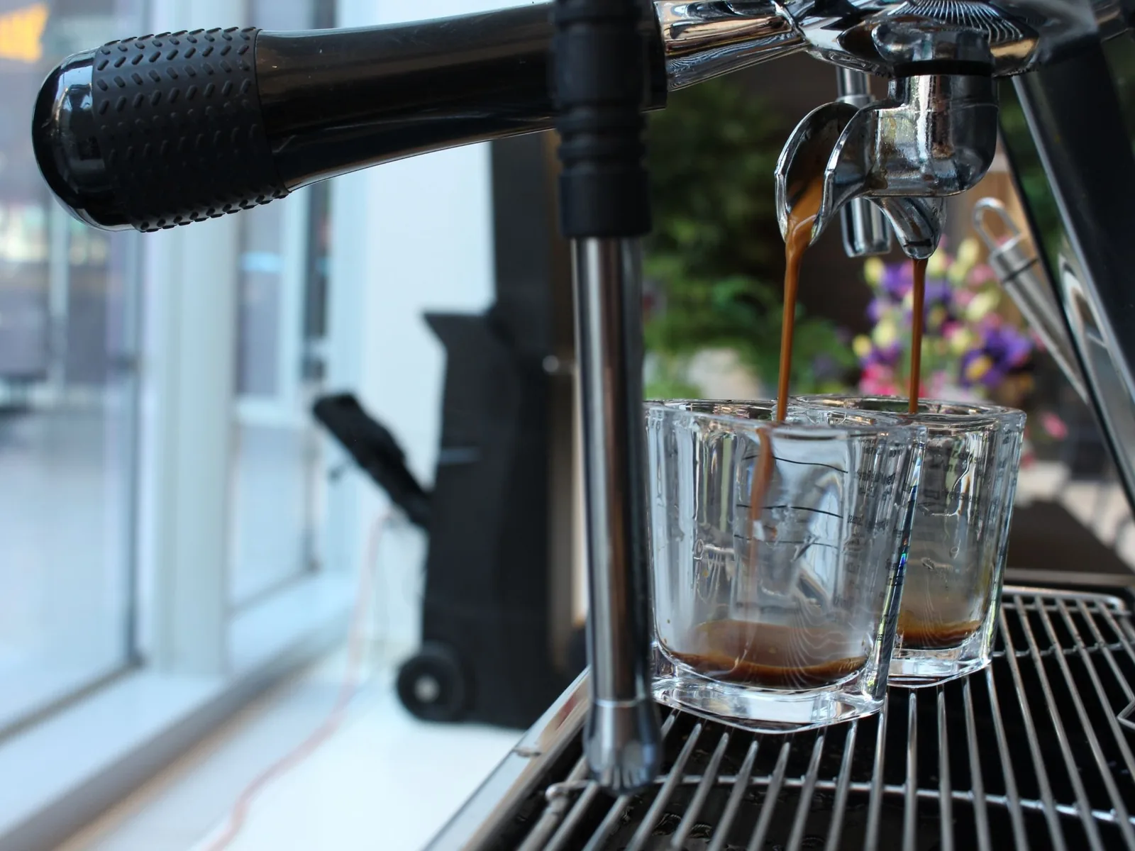 Coffee catering for corporate team building event