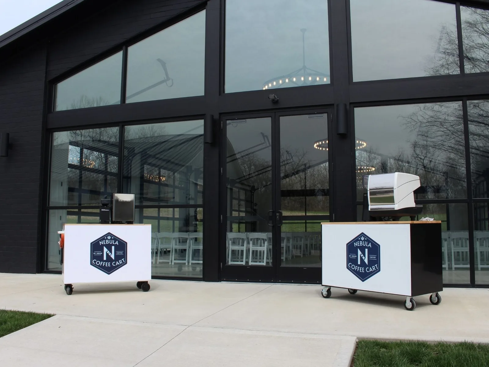 Coffee cart service for employee wellness event