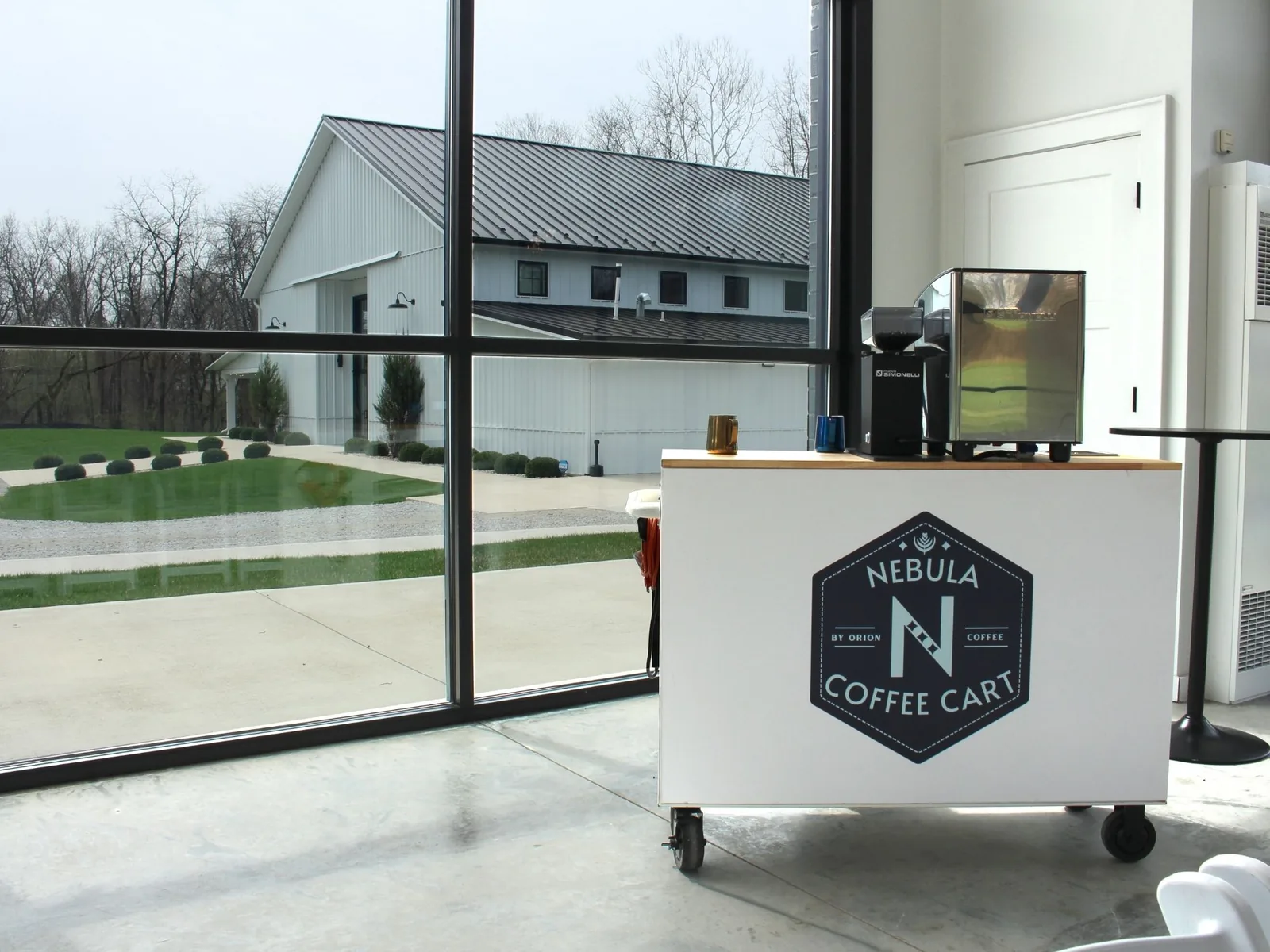 Coffee service for corporate client appreciation